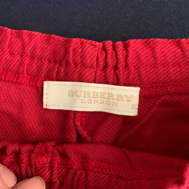 BURBERRY(バーバリー)のBurberry バーバリー　パンツ　シャツ　セット キッズ/ベビー/マタニティのベビー服(~85cm)(パンツ)の商品写真