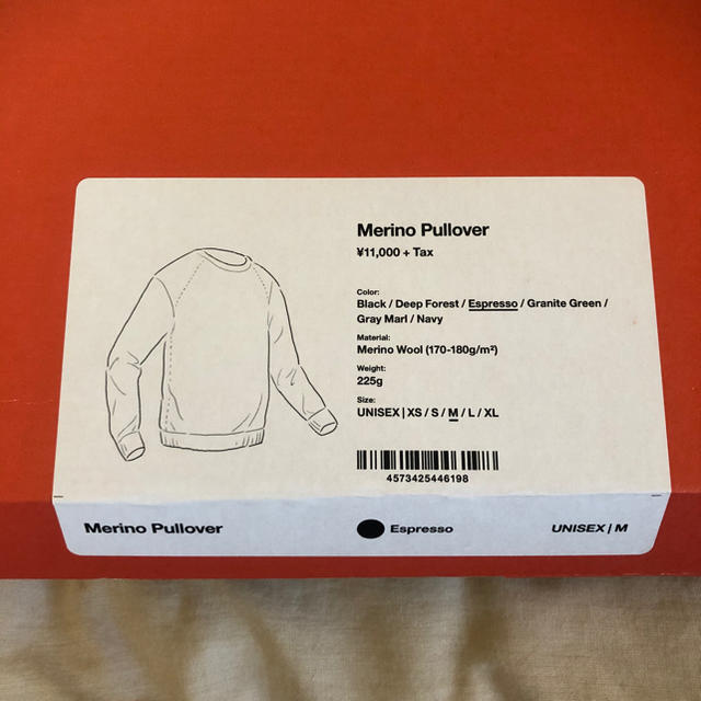 なかなか patagonia - 山と道 メリノプルオーバー Merino Pullover Espresso Mの通販 by Go's