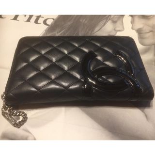 シャネル(CHANEL)のCHANEL  カンボンライン  ラウンドジップ(財布)