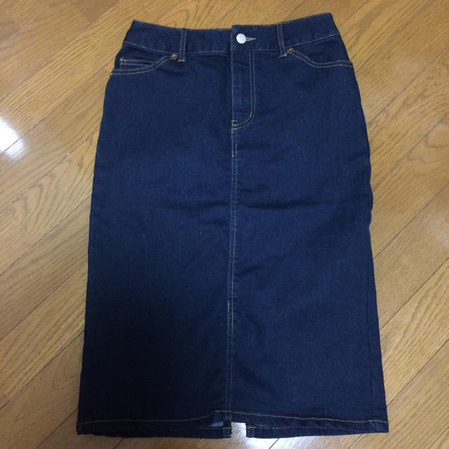KBF+(ケービーエフプラス)のデニムスカート レディースのスカート(ひざ丈スカート)の商品写真