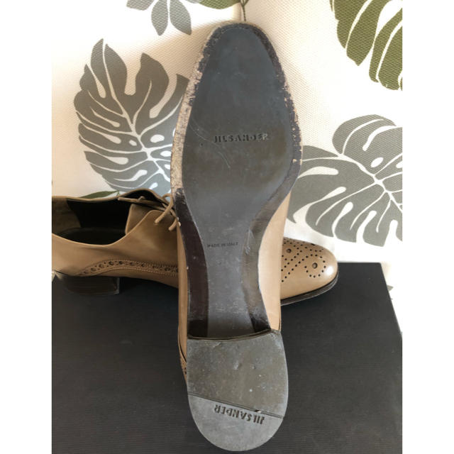 Jil Sander - SILSANDERストレートチップレースアップレザーシューズ371/2 Jil Sander - SILSANDERストレートチップレースアップレザーシューズ371/2