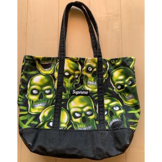 シュプリーム(Supreme)のSupreme 18SS Skull Pile Denim Tote Bag (トートバッグ)