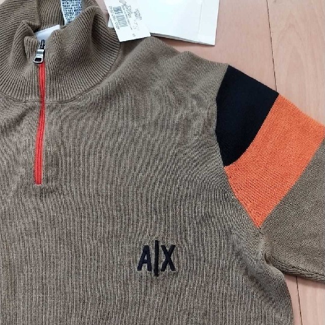 ARMANI EXCHANGE(アルマーニエクスチェンジ)のAlmarni Exchange　半袖ニット レディースのトップス(Tシャツ(半袖/袖なし))の商品写真