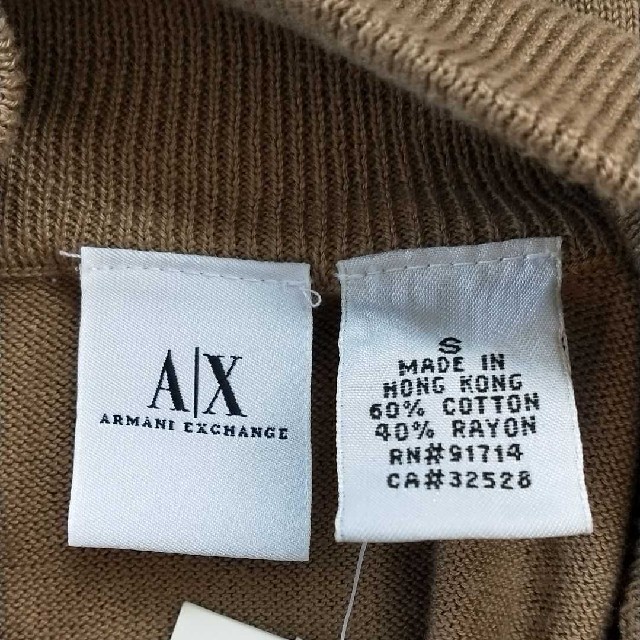 ARMANI EXCHANGE(アルマーニエクスチェンジ)のAlmarni Exchange　半袖ニット レディースのトップス(Tシャツ(半袖/袖なし))の商品写真