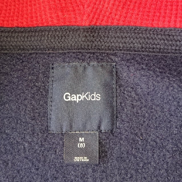 GAP(ギャップ)のGAP フリースパーカー 130 ネイビー  キッズ/ベビー/マタニティのキッズ服男の子用(90cm~)(ジャケット/上着)の商品写真