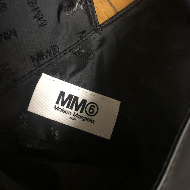 MM6 シンセティックレザーハンドバッグ