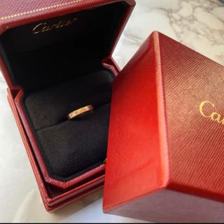 カルティエ(Cartier)のカルティエ　ダイヤつき　新品　4号(リング(指輪))