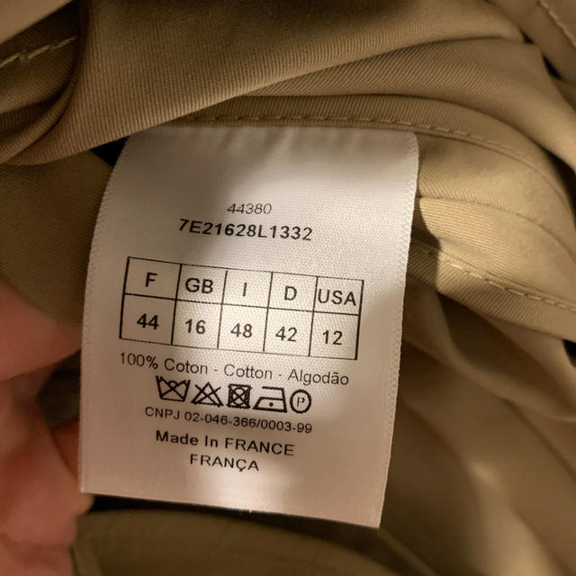 Christian Dior(クリスチャンディオール)のdior  トレンチコート レディースのジャケット/アウター(トレンチコート)の商品写真