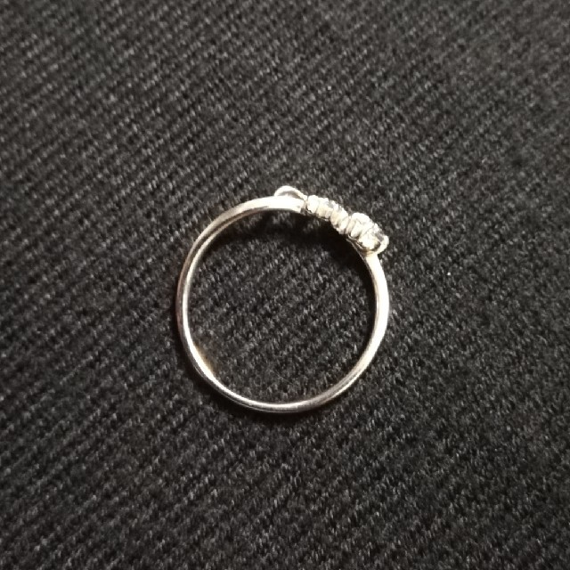 Samantha Tiara(サマンサティアラ)のリング 指輪ハートリボンモチーフ_K7WG レディースのアクセサリー(リング(指輪))の商品写真