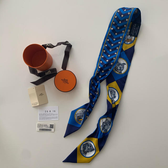 超美品】エルメス ツイリー 2020秋冬新作 コリエ エ シアン 超美品】エルメス ツイリー 2020秋冬新作 コリエ エ シアン