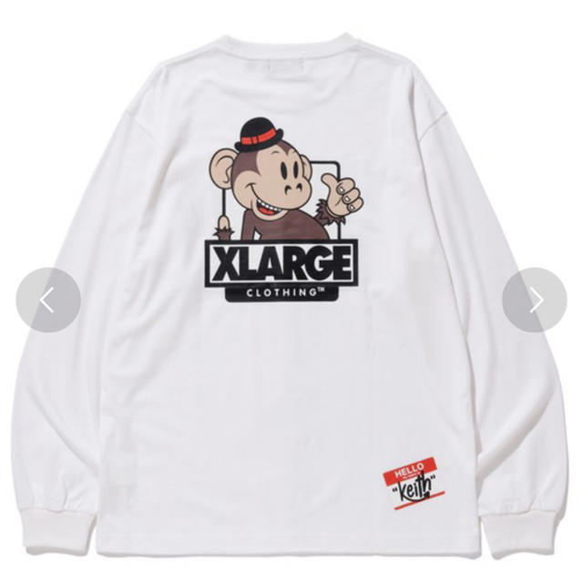 XLARGE L/S TEE KEITH ロングTシャツ　Lサイズ