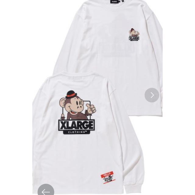 XLARGE L/S TEE KEITH ロングTシャツ　Lサイズ