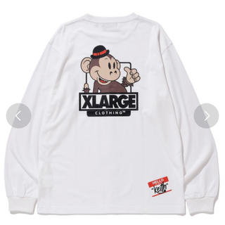 エクストララージ(XLARGE)のXLARGE L/S TEE KEITH ロングTシャツ　Lサイズ(Tシャツ/カットソー(七分/長袖))