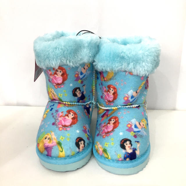 Disney(ディズニー)のディズニー プリンセス ムートンブーツ 18cm  キッズ/ベビー/マタニティのキッズ靴/シューズ(15cm~)(ブーツ)の商品写真