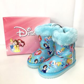 ディズニー(Disney)のディズニー プリンセス ムートンブーツ 18cm (ブーツ)