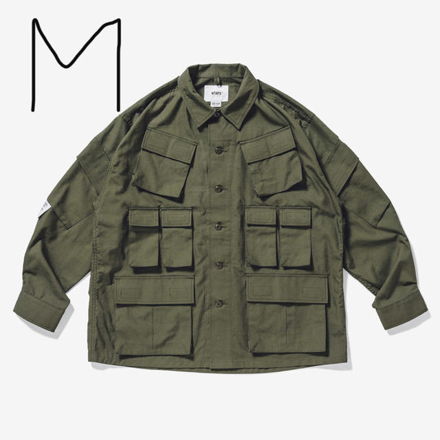 wtaps  modular L/S オリーブ Mサイズ