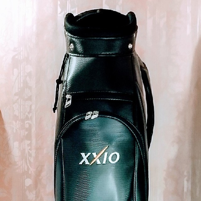 DUNLOP(ダンロップ)のダンロップ XXIO キャディバッグ GGC-X048 ブラック スポーツ/アウトドアのゴルフ(バッグ)の商品写真