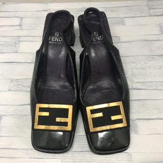 フェンディ(FENDI)のFENDI フェンディ パンプス ヒール 23cm相当(ハイヒール/パンプス)