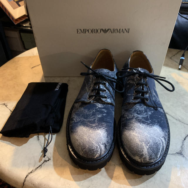 新品未使用 EMPORIO ARMANI エンポリオアルマーニ ドレスシューズ
