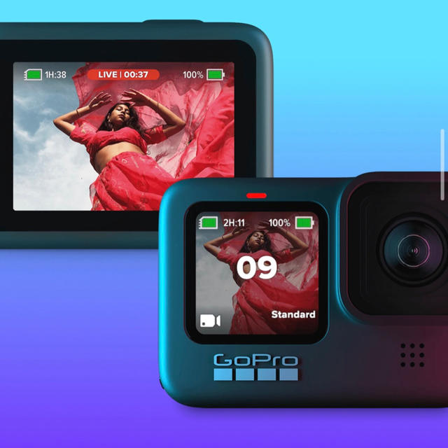 GoPro(ゴープロ)の【新品未使用品】ゴープロ9 12時間以内発送　1年間メーカー保証 スマホ/家電/カメラのカメラ(ビデオカメラ)の商品写真