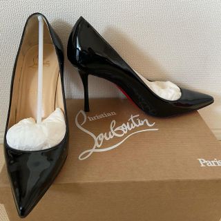 クリスチャンルブタン(Christian Louboutin)のルブタン  黒ヒール　37(ハイヒール/パンプス)