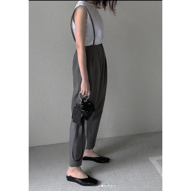 DEUXIEME CLASSE - 【LOHEN】新品未使用ウール調サスペンダータック
