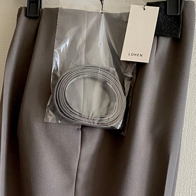 DEUXIEME CLASSE - 【LOHEN】新品未使用ウール調サスペンダータック