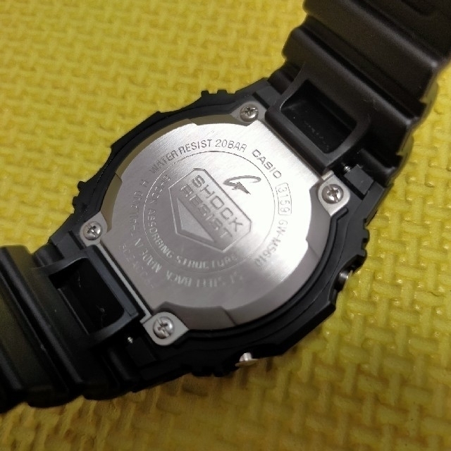 G-SHOCK(ジーショック)のCASIO G-SHOCK GW-5610 ブラック USED ソーラー電波時計 メンズの時計(腕時計(デジタル))の商品写真