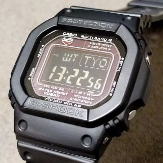 ジーショック(G-SHOCK)のCASIO G-SHOCK GW-5610 ブラック USED ソーラー電波時計(腕時計(デジタル))