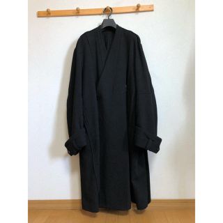 Maison Martin Margiela - essay 16aw Oversized collar less coat Sの