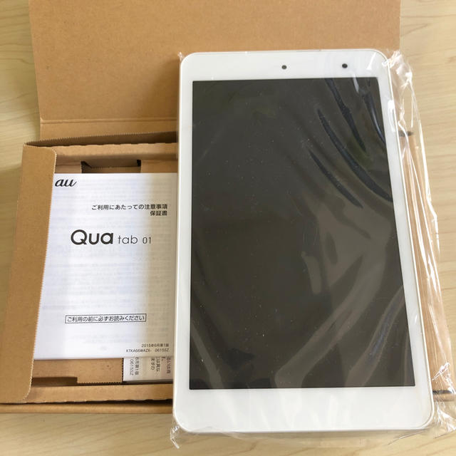 au(エーユー)のQua tab01 kyt31 新品未使用 スマホ/家電/カメラのPC/タブレット(タブレット)の商品写真