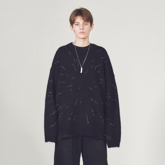 LAD MUSICIAN(ラッドミュージシャン)のlad musician 18aw モヘアニット メンズのトップス(ニット/セーター)の商品写真