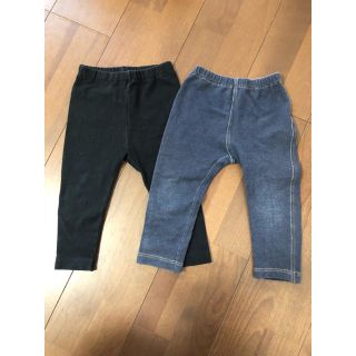 ユニクロ(UNIQLO)のユニクロ　レギンス  80 90(パンツ/スパッツ)