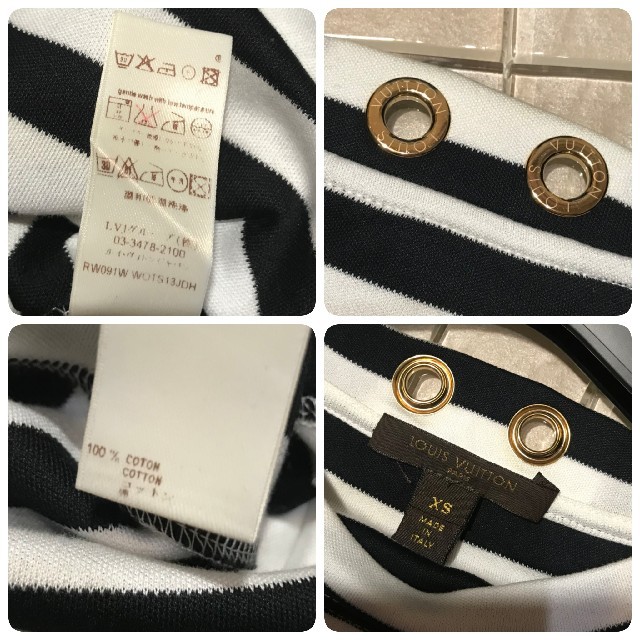 LOUIS VUITTON(ルイヴィトン)の一度着用のみ☆LOUIS VUITTON☆ルイヴィトン☆カットソー☆Tシャツ レディースのトップス(Tシャツ(長袖/七分))の商品写真