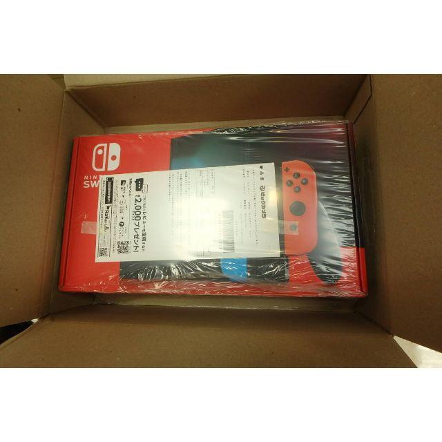 新品新型Nintendo Switch (L)ネオンブルー/(R) ネオンレッド