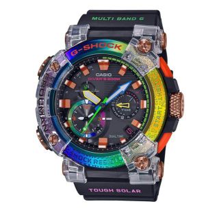 カシオ(CASIO)のCASIO G-SHOCK レインボー フロッグマン GWF-A1000BRT(腕時計(デジタル))