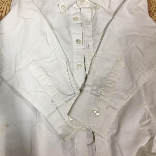 《確認用》白いシャツ95cm 確認用 キッズ/ベビー/マタニティのキッズ服男の子用(90cm~)(Tシャツ/カットソー)の商品写真