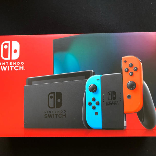 Nintendo Switch 本体 (ニンテンドースイッチ) ネオンブルー