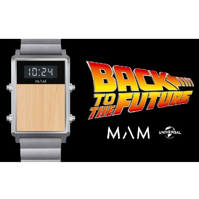 時計MAM限定モデル　バック・トゥ・ザ・フューチャー　bttf090