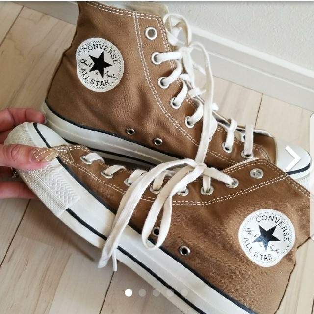 CONVERSE(コンバース)のCONVERSE ハイカットスニーカー ドリップコーヒー レディースの靴/シューズ(スニーカー)の商品写真