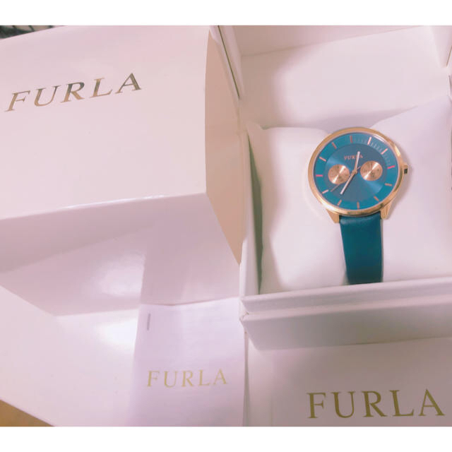 Furla(フルラ)の【限定SALE中】FURLA/メトロポリス美品時計 レディースのファッション小物(腕時計)の商品写真