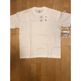 ビューティアンドユースユナイテッドアローズ(BEAUTY&YOUTH UNITED ARROWS)の20SS HANES BY別注 beefy Tシャツ 白 graphpaper(Tシャツ(半袖/袖なし))