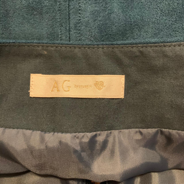 AG by aquagirl(エージーバイアクアガール)のスウェード　スカート レディースのスカート(ひざ丈スカート)の商品写真