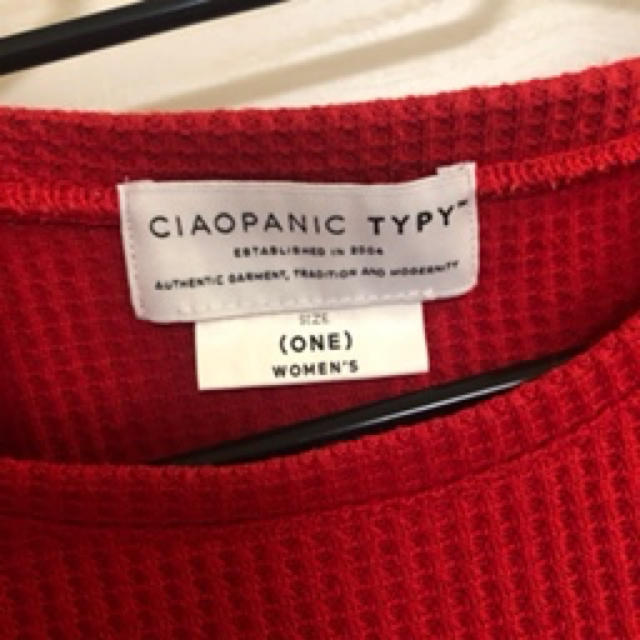 CIAOPANIC TYPY(チャオパニックティピー)のチャオパニックティピー　F レディースのトップス(Tシャツ(半袖/袖なし))の商品写真