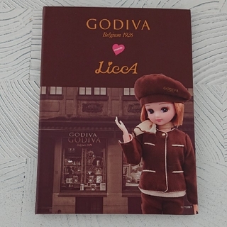 チョコレート(chocolate)のGODIVA × リカちゃん コラボ 付箋(ノベルティグッズ)