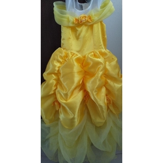 ディズニー(Disney)の美女と野獣  ドレス 110㎝  &靴 ビビデバビデブティック  ベル(ドレス/フォーマル)