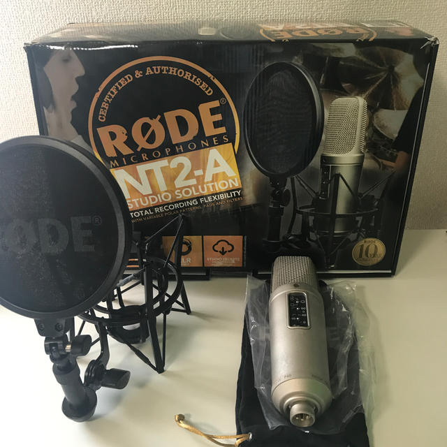 【RODE】NT2-A マイク  楽器のレコーディング/PA機器(マイク)の商品写真