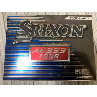 スリクソン(Srixon)のダンロップ スリクソン AD333 TOUR ツアー　ゴルフボール　3ダース(その他)