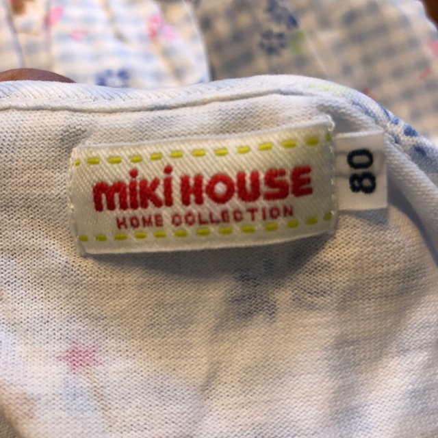 mikihouse(ミキハウス)のミキハウス　女の子用パジャマ  80 キッズ/ベビー/マタニティのベビー服(~85cm)(パジャマ)の商品写真