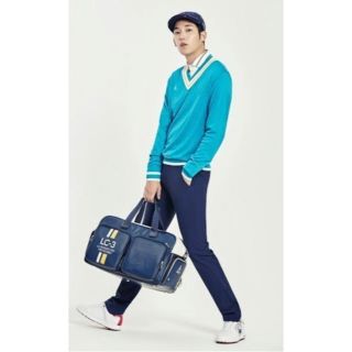 ルコックスポルティフ(le coq sportif)の100サイズ ☆LE COQ GOLF 韓国☆春/秋　メンズ　Vネットニット(ウエア)